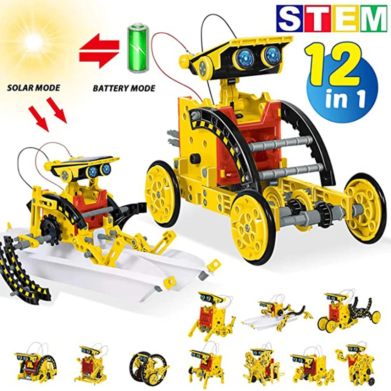 Science Project Robot - Mainan Robot tenaga surya percobaan sains