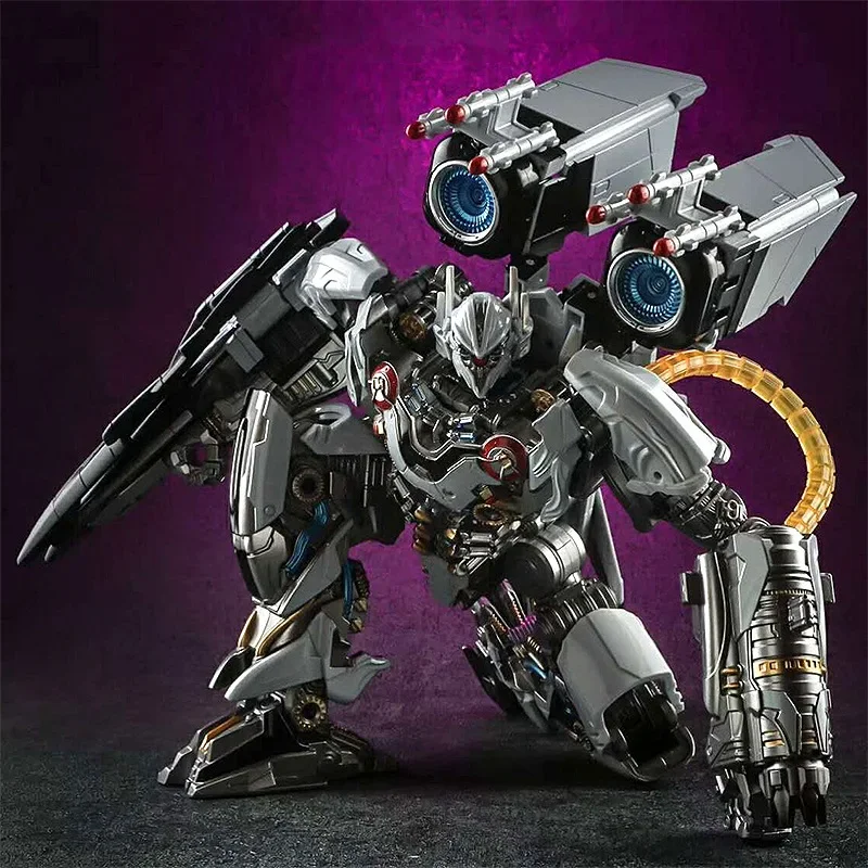 Science Robot - Mainan Transformasi Nitro Zeus Black Mamba