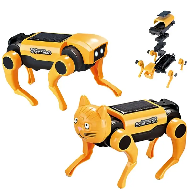 Robot Anjing Tenaga Surya 2IN1 - Science Project Robot ulasan dan harga
