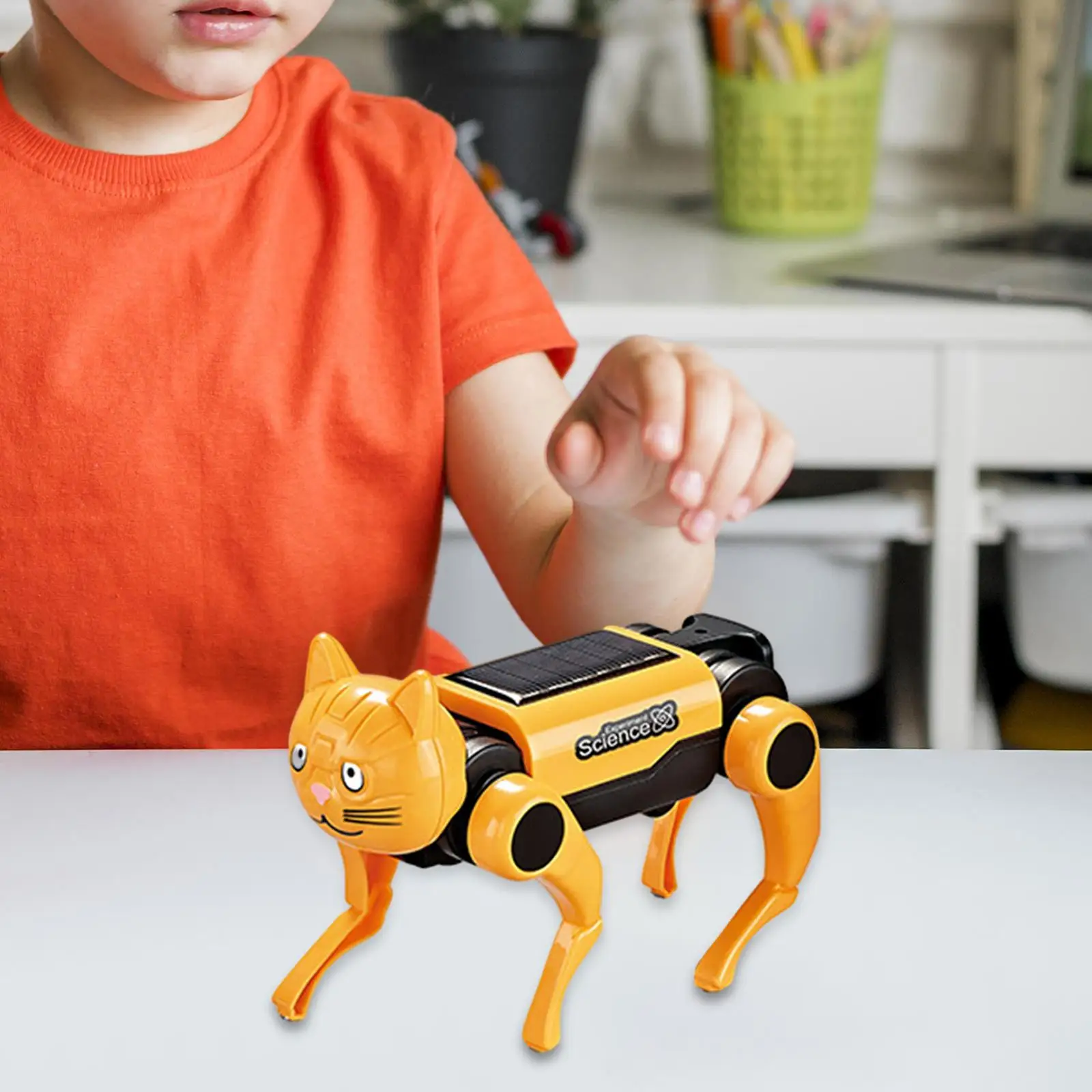 Robot Anjing Tenaga Surya 2IN1 - Science Project Robot ulasan dan harga